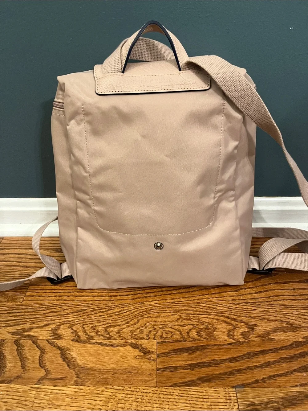 Authentic LONGCHAMP Le Pliage Club Backpack in Khaki